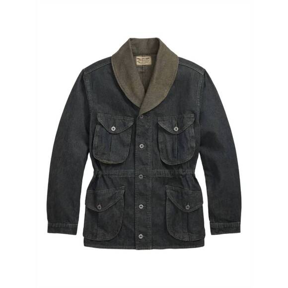 RRL Other - NEW RRL men's field jacket in blue denim